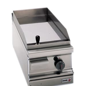 Fagor 700 series LPG chrome 1 zone fry top with thermostatic control FTG-C7-05LLPG