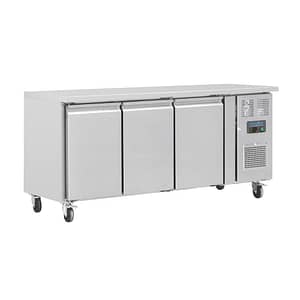 Polar U-Series Triple Door Counter Fridge 339Ltr | G378-A