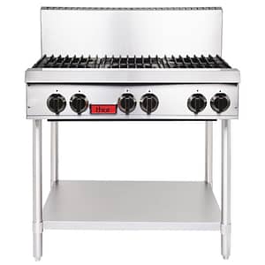 Thor 36" Gas Hob 6Open Burners Safety Valve w/Flame Failure Protect TR-HP636F