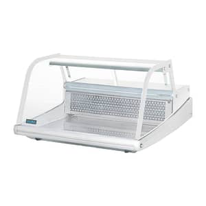 Polar Counter Top Serve Over Fish Display Unit White - 915mm