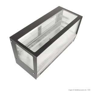 Bonvue Counter top square 2 Shelves Glass cold food display - GN-1200RT