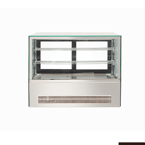 Counter top square glass cold food display - GN-900RT - KW Commercial Kitchen