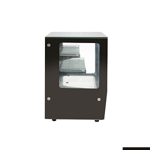Counter top square glass cold food display - GN-900RT - KW Commercial Kitchen