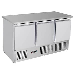 Thermaster GNS1300B Three Door Compact Workbench Fridge – 400L