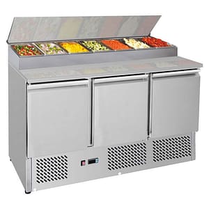 Thermaster GNS1300D Salad Prep Fridge – 444L