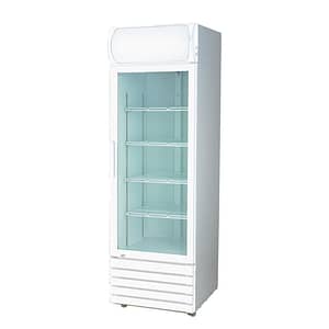 Thermaster LG-370GE Upright Drink Fridge - Slim Design, LED Lighting