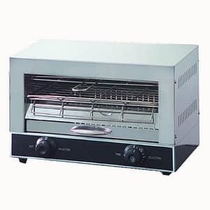 Benchstar Single infrared quartz element salamander griller toaster and timer - QT-1