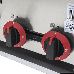Gasmax Gas 4 Burner Cook Top RB-4E - KW Commercial Kitchen