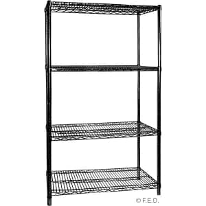 Four Tier Shelving - 457 mm deep x 1880 high x 610 - 1830mm Wide (B18/24-1)