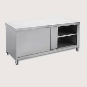 FED Modular Systems DualAccess Cabinet – 304 Stainless Steel, 1200-1800mm