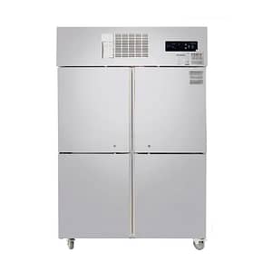 Thermaster SUC1000 Tropical Fridge with 4 half-doors for commercial kitchens