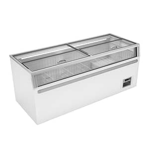 Thermaster ZCD-L210G Island Freezer with Glass Sliding Lids