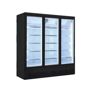 Thermaster LG-1500BGBMF Triple Door Display Freezer – Supermarket & Commercial Use