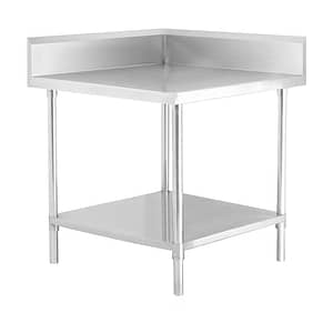 WBCB6-0600/A - Corner Workbench with 150mm Splashback & Undershelf