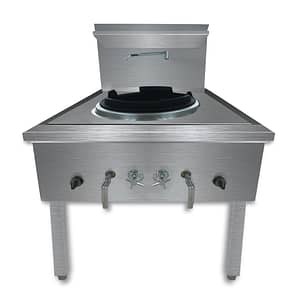 Gasmax WW-1L Waterless LPG Wok – Stainless Steel Duckbill Burner