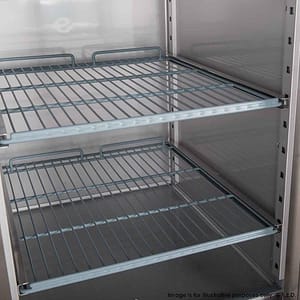 FED-X S/S Two Full Door Upright Freezer XURF1200SFV - KW Commercial Kitchen