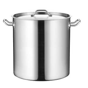 Kitchen Knock 98.13L Stainless Steel Stock Pot – Φ500xH500mm, Induction-Ready