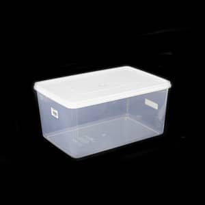 Food Storage Box Clear with White Cover 300*200*150/0844 9L 014681