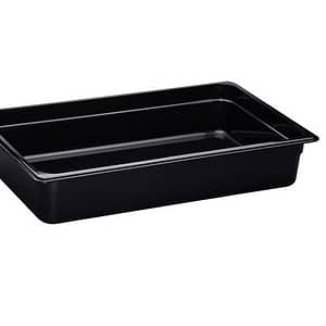Polycarbonate Black GN pan 1/1 100mm D 008778