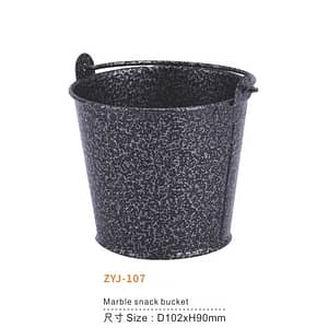 Marble snack bucket ZYJ-107 339003 (339003)