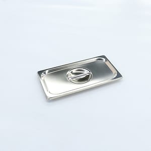 Kitchen Knock Stainless Steel Gastronorm Pan 1/3 Size Lid | Pack of 6