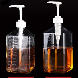 plastic bottle with 8ml pump 1600ml 60081 (60081)