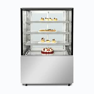 Bromic 4 tier chilled food/cake display 900mm-FD4T0900C-NR