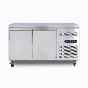 Bromic Freezer UBF1360SD-NR U/Bench 2DR SS 282L