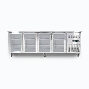 Bromic Chiller UBC2230GD-NR 4 Glass Door Underbench Fridge 553L