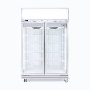 Bromic Freezer UF1000LF UP/R FF GLS 976L 2DR New L/Box