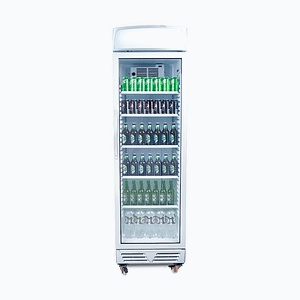 Bromic Chiller GM0374L-NR Silver UP/R GLS 372L LED L/BOX