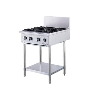 Kenna Commercial Gas Cooktop – 2, 4, or 6 Burners.