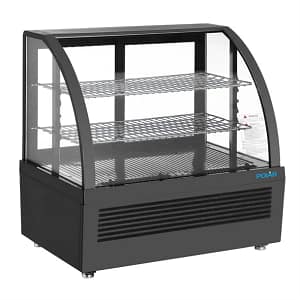 Polar CU636-A 100Ltr Countertop Display Fridge – Black