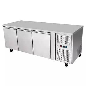 Atosa 3 Door Cooling Table Under Bench Fridge EPF3432 (EPF3432)