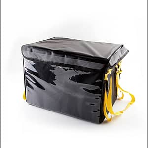 KK Large Black Food Delivery Bag - 58L