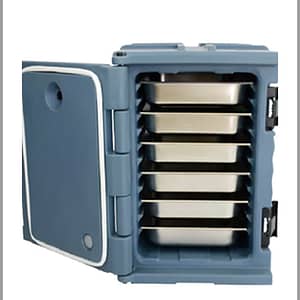 KK Gastronorm Front Loading Insulated GN Pan Carrier 10 X 1/1 GN with Rear Castors