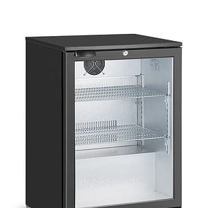 Atosa High-Efficiency Undercounter Bar Fridge - Glass Door, Model BB-138HEC, Commercial-Grade