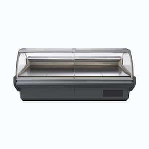Bromic Curved Glass Deli Display 1955mm – 527L Capacity, DD1875CG-NR