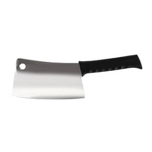 Vogue Cleaver Plastic Handle Black - 204mm 8" - KW Commercial Kitchen