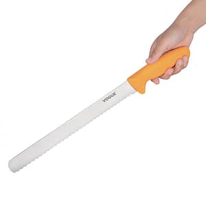 Vogue Soft Grip Pro Serrated Slicer - 280mm 11" - KW Commercial Kitchen