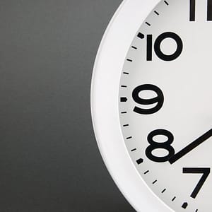 Vogue Kitchen Wall Clock - 250mm 10" - KW Commercial Kitchen