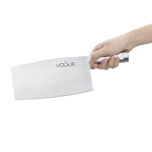 Vogue Chinese Cleaver St/St - 205mm (Size 2) - KW Commercial Kitchen