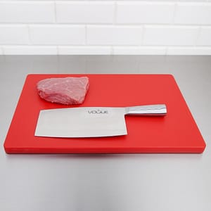 Vogue Chinese Cleaver St/St - 205mm (Size 2) - KW Commercial Kitchen