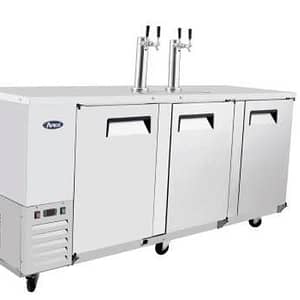 Atosa MKC90 Triple Door Commercial Keg Cooler - Eco-Friendly 850L