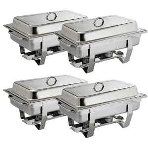 Olympia Milan Chafer Set Four Pack GN 1/1 9Ltr