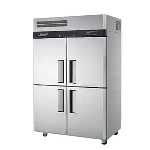 Turbo Air KR45-4(HC) EfficientSpace Series: 4 Half Door Top Mount Upright Fridge - 1210L