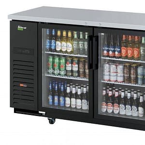 Turbo Air TBB-2SGD Glass Door Back Bar Cooler – Sleek, Efficient Beverage Storage