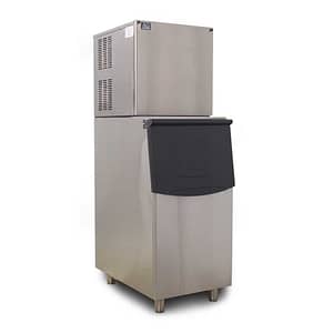AG AC-400 Commercial Ice Machine – 180kg/Day with 145kg Bin, R404A Refrigerant