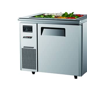 Turbo Air KSR9-1 - Salad Side Prep Table Buffet Fridge | 213L Capacity | Compact Design