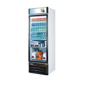 Turbo Air FRS-600RP Premium Series 1-Door Glass Display Upright Fridge – 600L Capacity